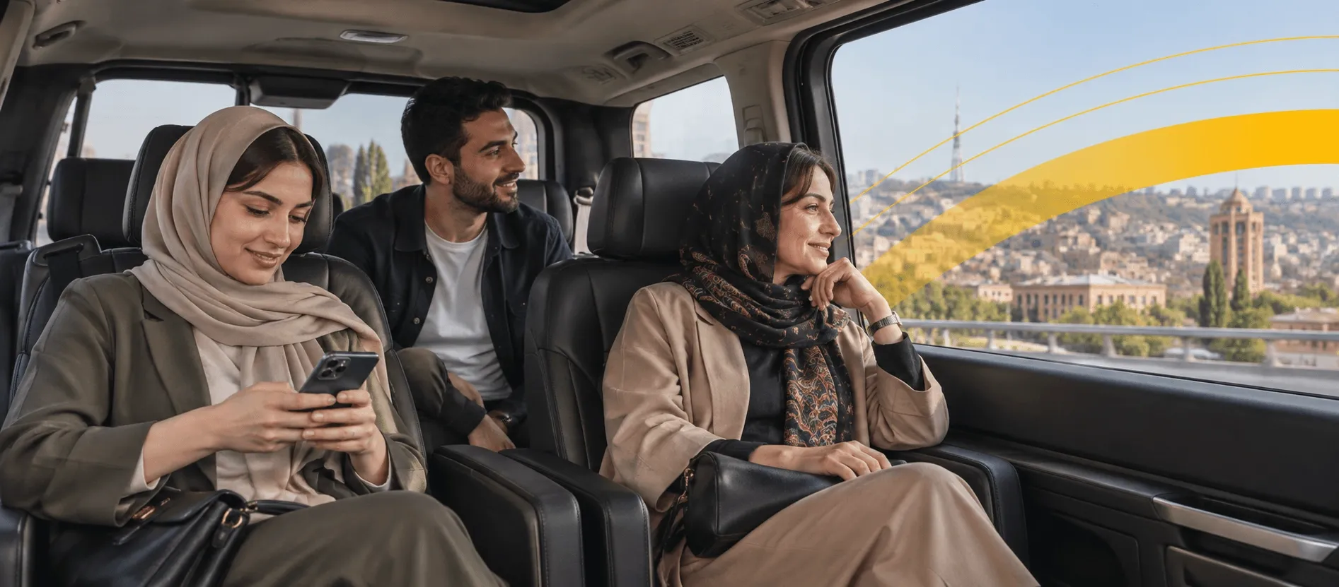ترانسفر VIP ایروان با مینی ون