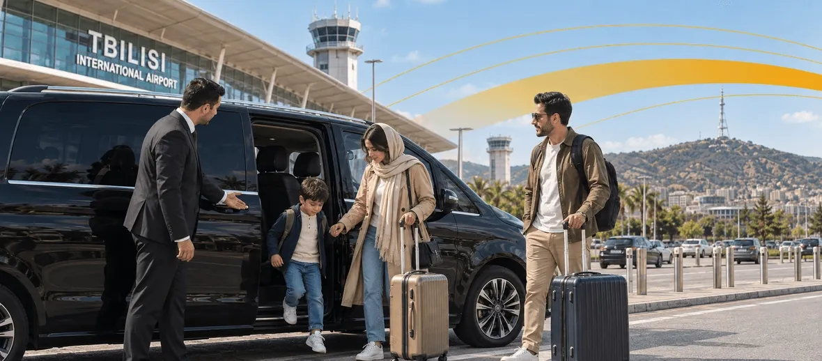 ترانسفر VIP تفلیس با مینی ون
