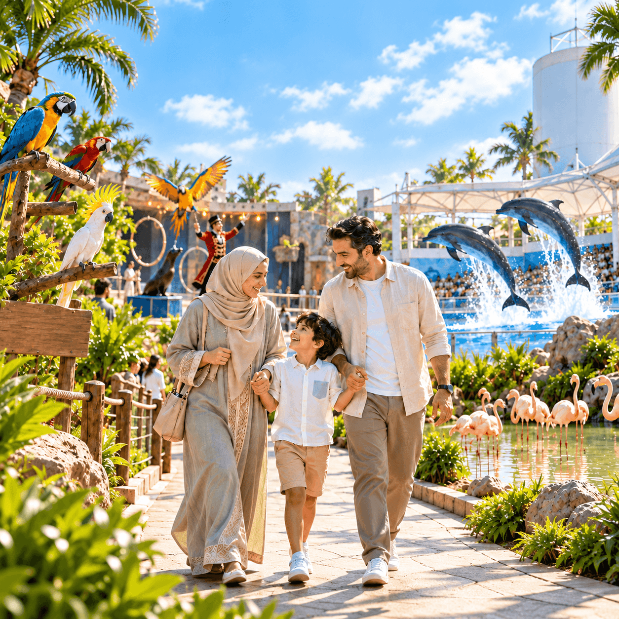 پکیج کامل پارک دلفین کیش