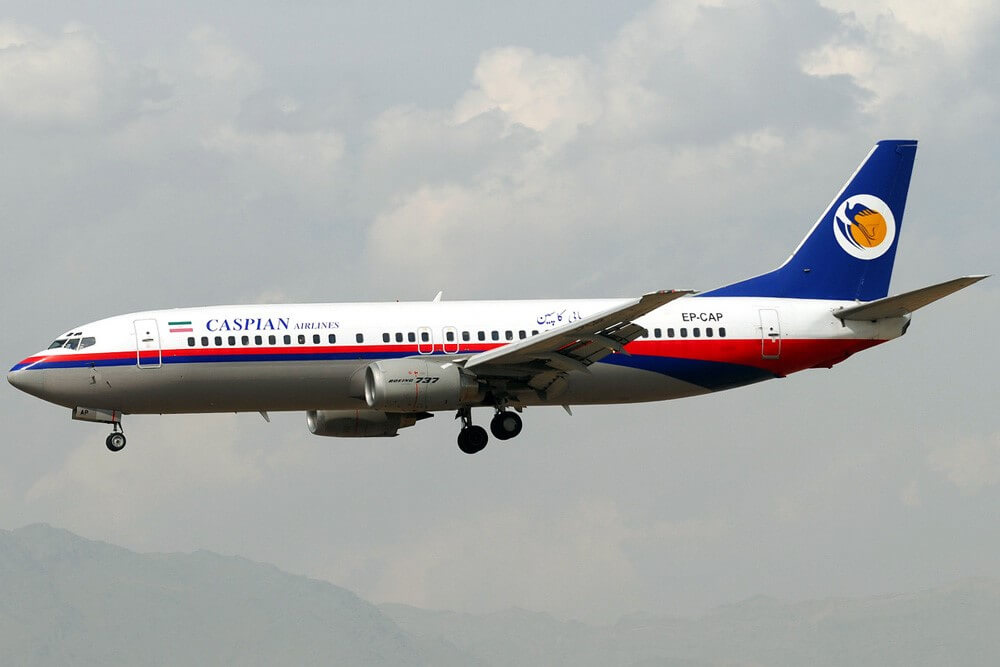 Caspian airline - aircraft