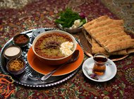تصویر آش قلمکار مرادی