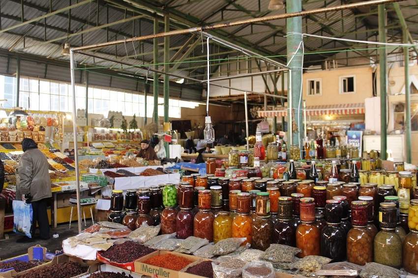 تازه بازار باکو آذربایجان - بازارهای باکو