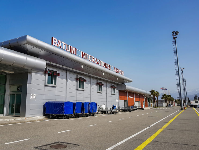 فرودگاه باتومی در راهنمای سفر به گرجستان