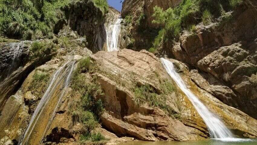 آبشار نوژیان از مرتفع ترین آبشارهای ایران
