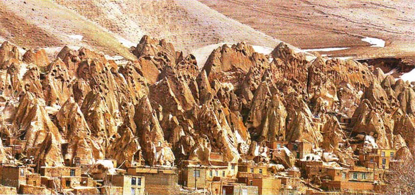روستای کندون از دیدنی های ایران