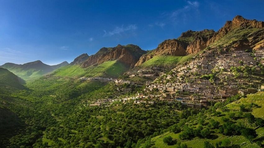 اورامانات، یکی از زیباترین روستاهای ایران