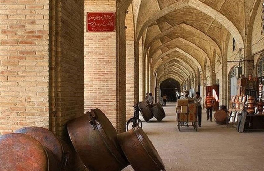 بازار کرمان از زیباترین جاهای دیدنی کرمان