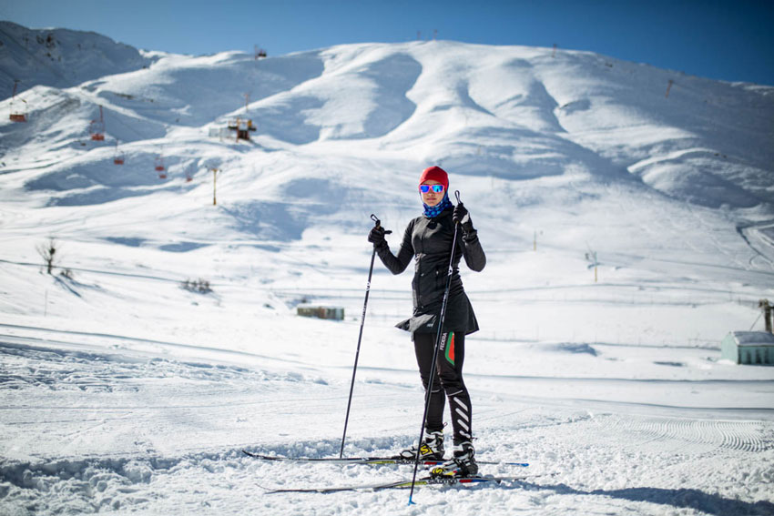 جاهای دیدنی ایران در زمستان - پیست اسکی