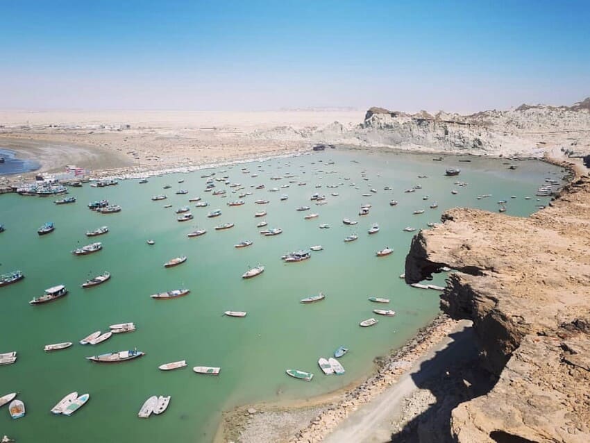ساحل بریس از زیباترین ساحل های ایران
