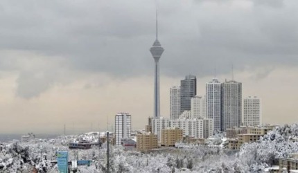 Tehran in winter