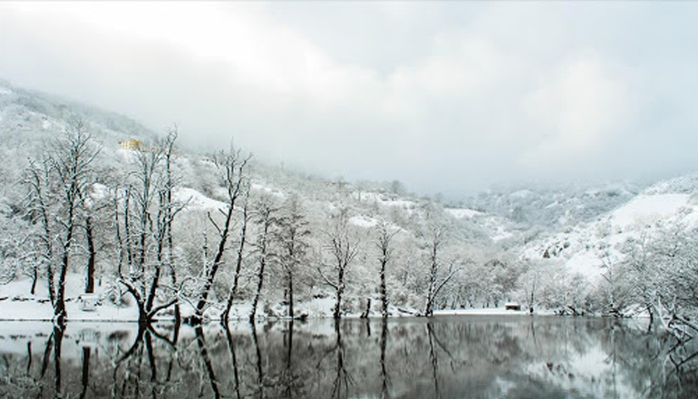 آب و هوای دریاچه شورمست در زمستان
