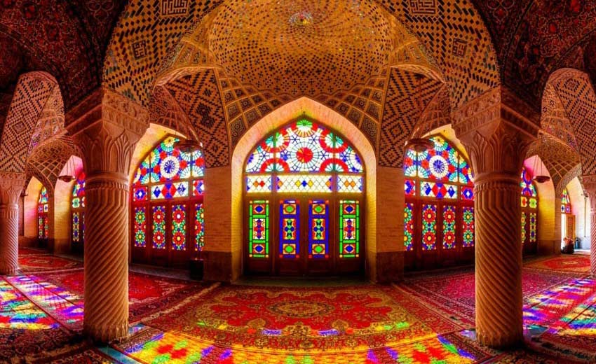 مسجد نصیرالملک، شیراز - از زیباترین مساجد ایران