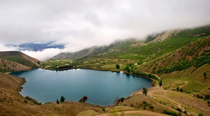 دریاچه خضر نبی در روستای کندولوس