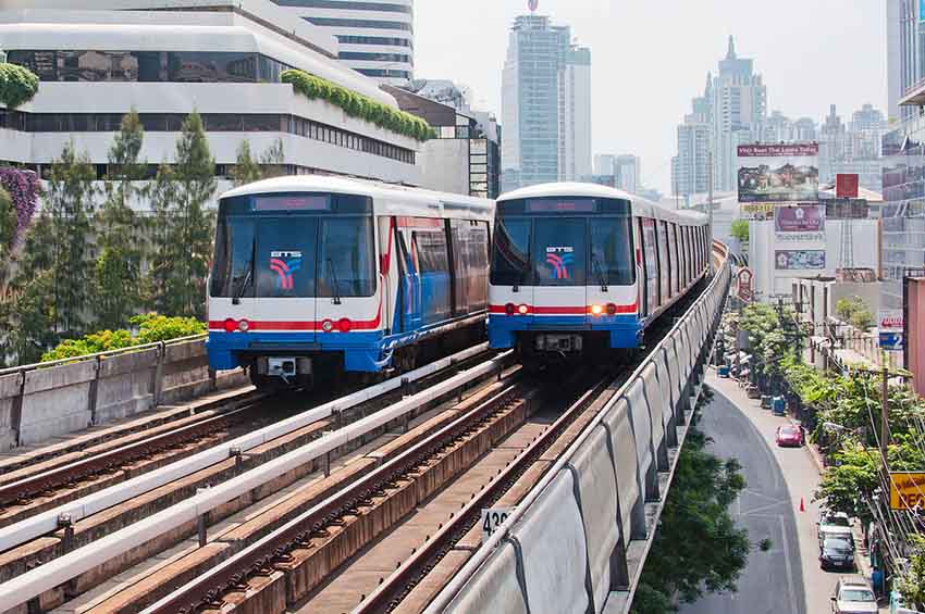 30 bangkok Elevated railroad