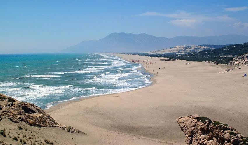 ساحل پاتارا از زیباترین سواحل ترکیه