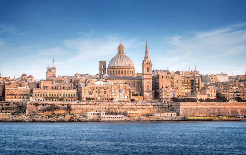 pic 2 St. Pauls Cathedral in Valletta Malta