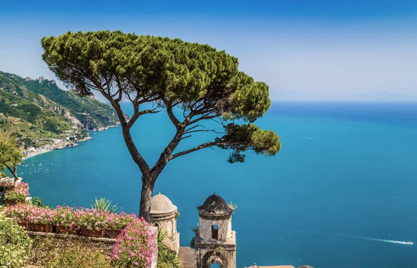 pic 24 Famous view of Ravello the Amalfi Coast Italy