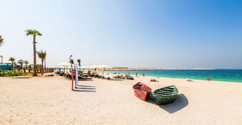 ساحل مارینا دبی از بهترین سواحل دبی