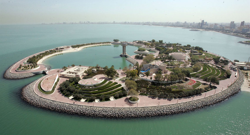 جزیره سبز از جاهای دیدنی کویت