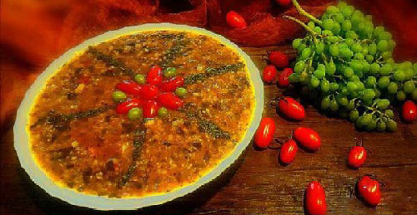 آش-آبغوره - غذاهای سنتی تبریز