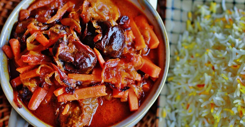 خورش هویج - غذاهای سنتی تبریز