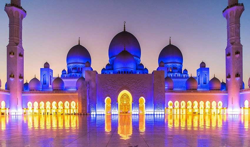 مسجد-شیخ-زاید- جاهای دیدنی ابوظبی