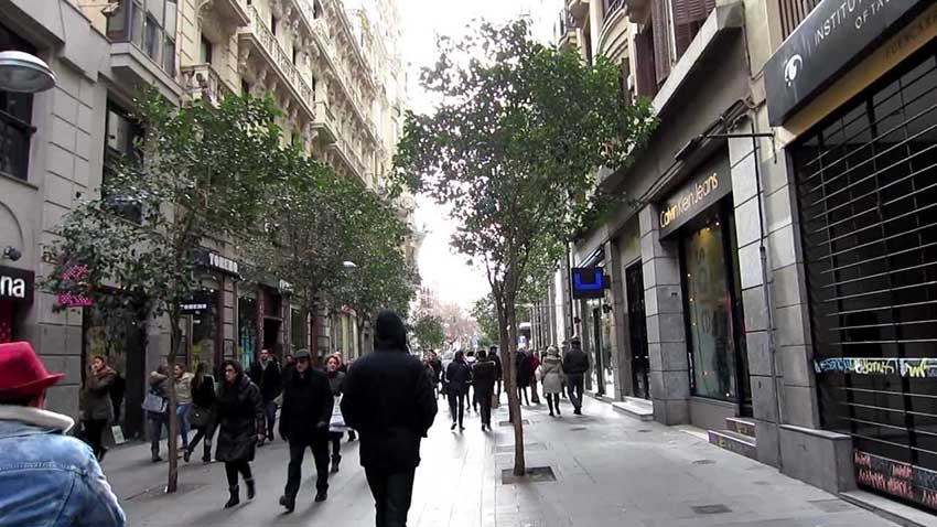 خیابان فوئنکارال - مراکز خرید مادرید