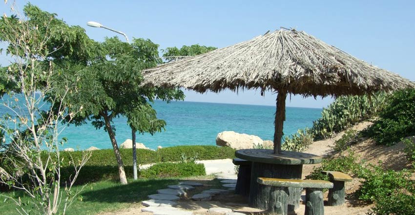 عکس ساحل مرجان کیش