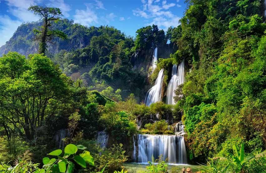 آبشار اومفانگ تی لر سو