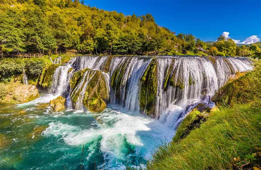 آبشار Strbacki Buk، بوسنی و هرزگوین