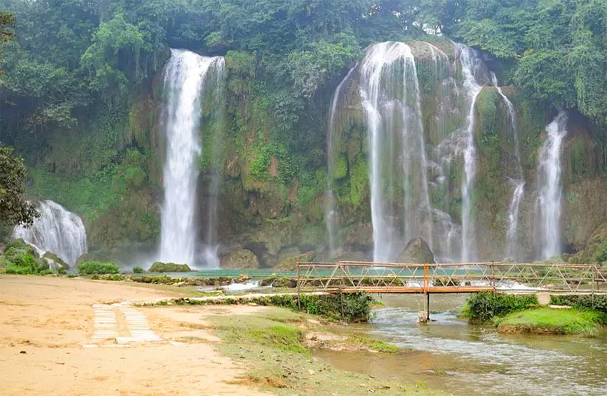 آبشار بن گیوک - آبشارهای جهان
