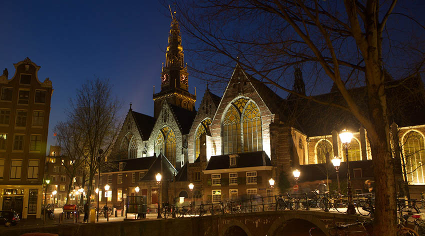 کلیسای دِ اود کرک آمستردام هلند