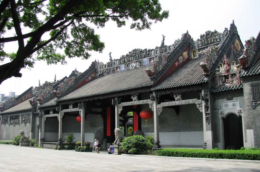 معبد خانوادگی چن، نمایی از هنر معماری قدیمی چین