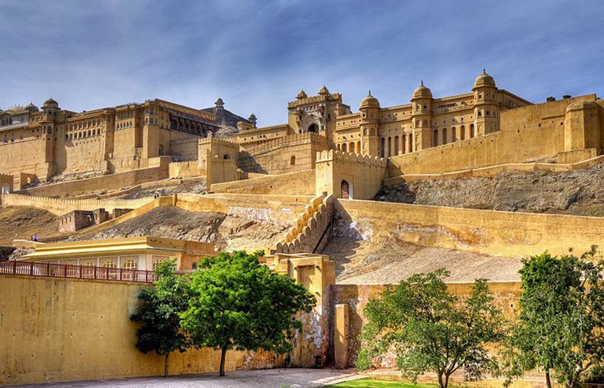 قلعه عامر، جیپور - جاهای دیدنی هند