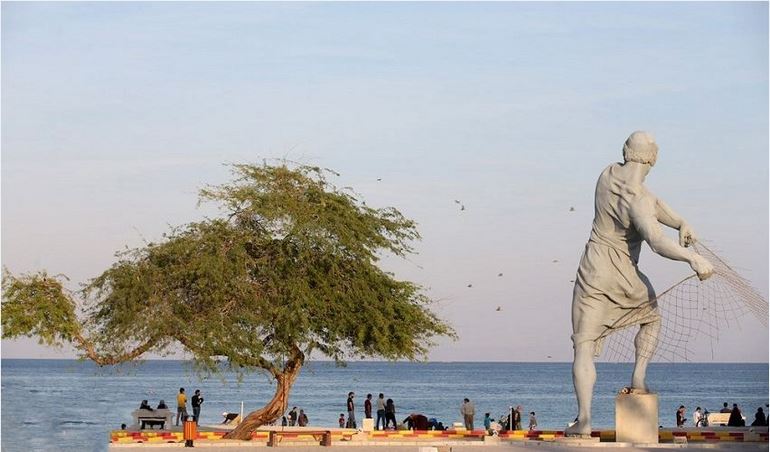 ساحل مرد ماهیگیر؛ از نمادین‌ترین سواحل کیش