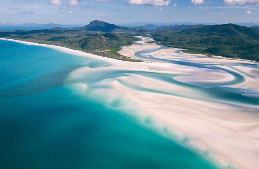 زیباترین سواحل دنیا - وایت هون استرالیا