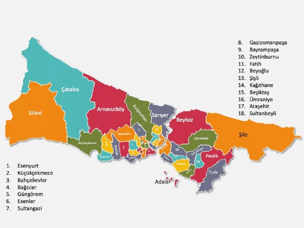 Индекс стамбула в турции. Административное деление Стамбула. Географическая карта Стамбула. Районы Стамбула на карте. Схема районов Стамбула.