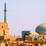 مسجد جامع یزد و مناره‌های تاریخی شهر