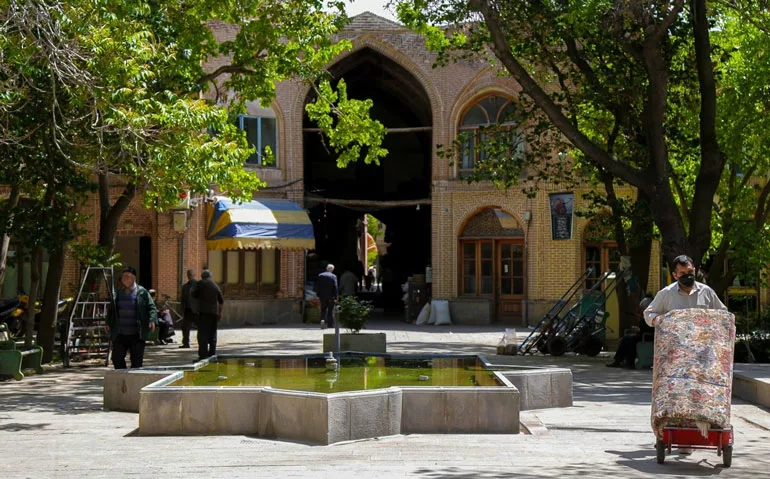 بازار تبریز بزرگترین بازار سرپوشیده جهان 61 بازار تبریز