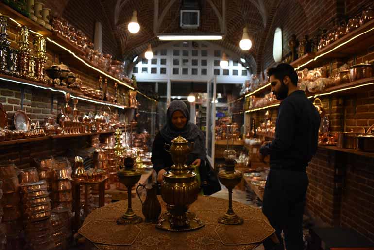 بازار تبریز بزرگترین بازار سرپوشیده جهان 4 بازار تبریز