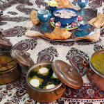 غذاهای محلی ارومیه و شکم‌گردی در یکی از آذربایجان‌ها