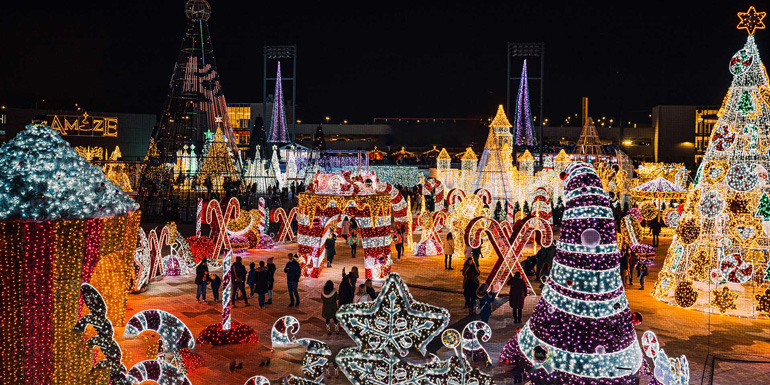 فستیوال سراسری نور در کریسمس