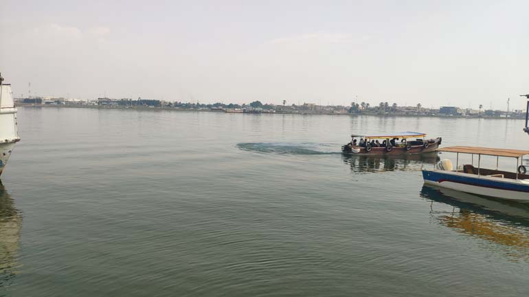قایق سواری در اروند رود