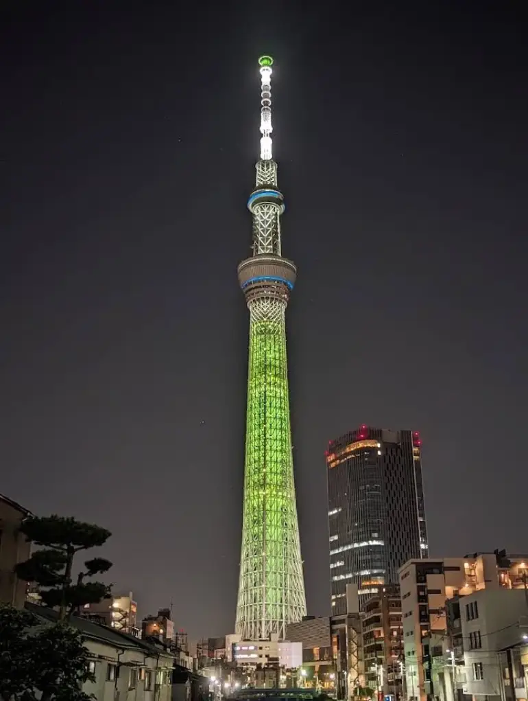 جاهای دیدنی ژاپن که هوش از سرتان میبرد 67 برج توکیو اسکای تری (Tokyo Skytree)
