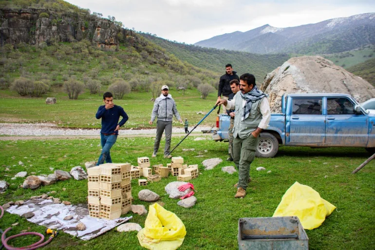 اقامت در نزدیکی غار کلدر