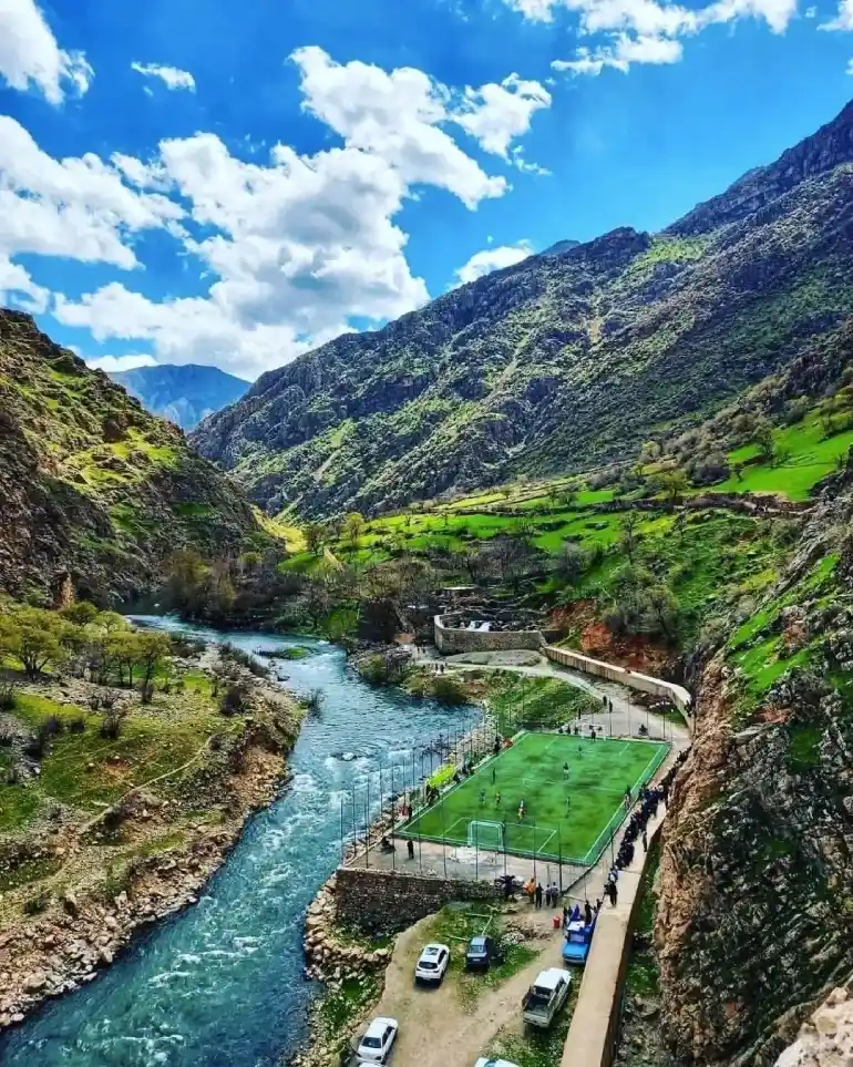 روستای پلکانی کردستان