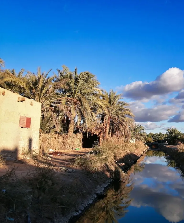 روستای گرمه کویر مصر