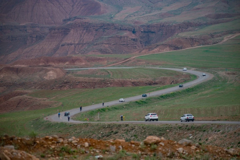 فاصله تهران تا دره آل