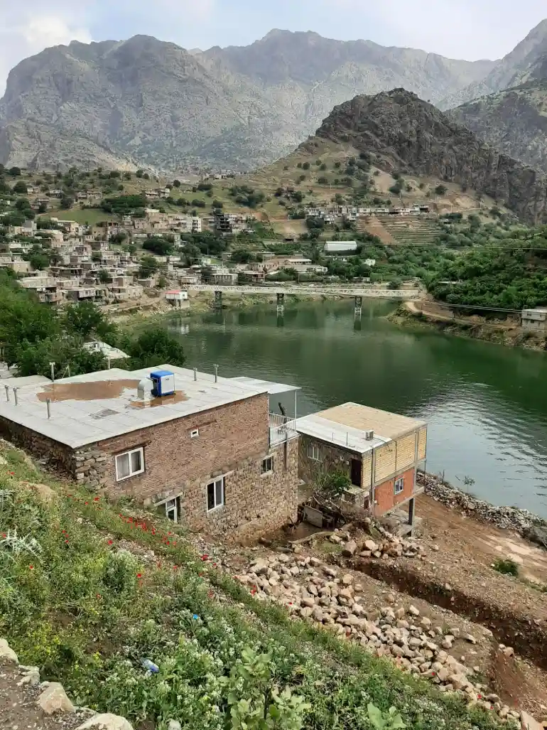 اقامت در روستای سلین کردستان