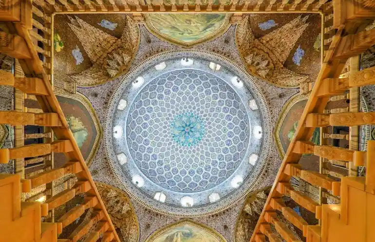 کاخ مرمر تهران؛ راوی تاریخ ایران 29 کاشیکاریهای موزه مرمر